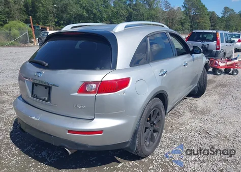 2004 Infiniti Fx35 from USA, damaged, VIN JNRAS08W64X220196